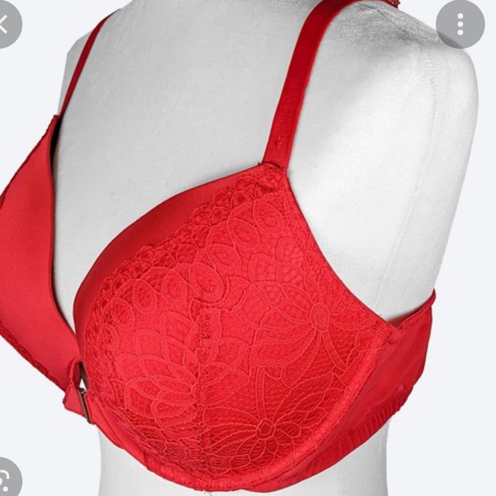 Red sexy bra